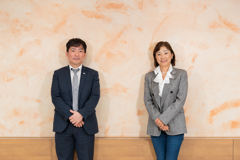 From left to right: Yuji Yuasa, Tomomi Arakawa