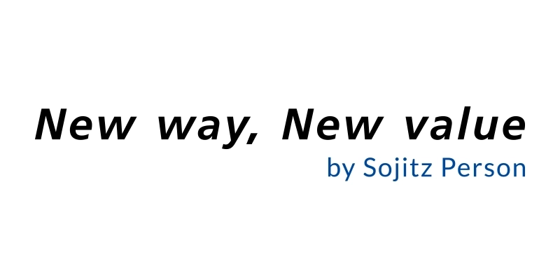 New way, New value by Sojitz Person