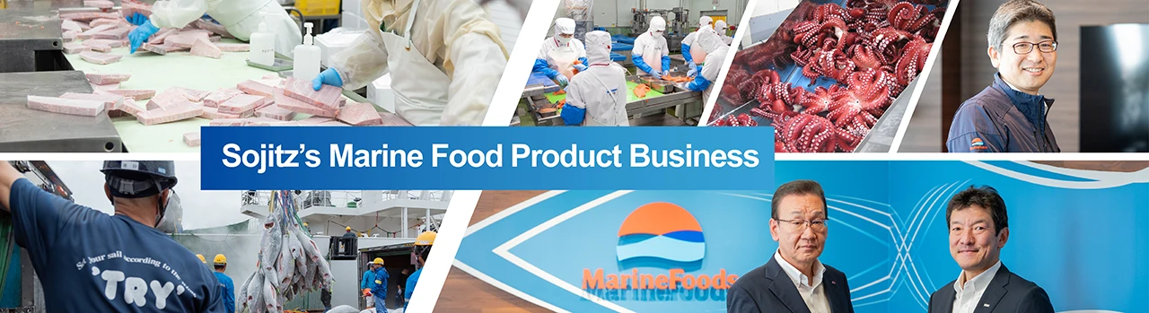 Sojitz’s marine food product business