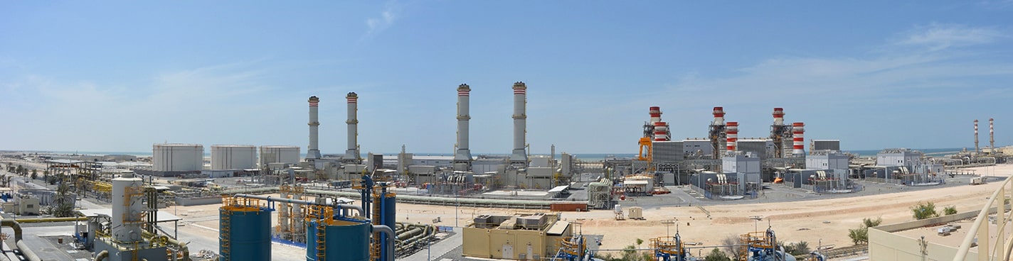 Mirfa power and desalination plant