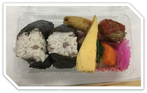 双日おにぎり弁当